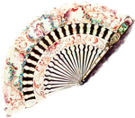 ゴシック貴族扇子